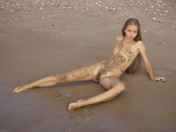 Milena dirty beach bum #48