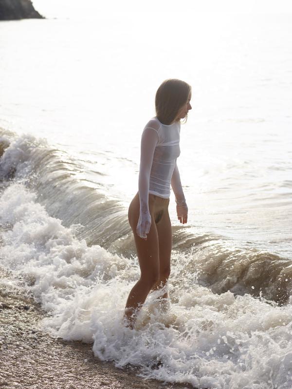 Milena wet transparent #5